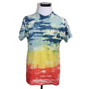 Rip N Dip Masterpiece Skate Multicolor Tie Dye Crew Neck T Shirt Mens M